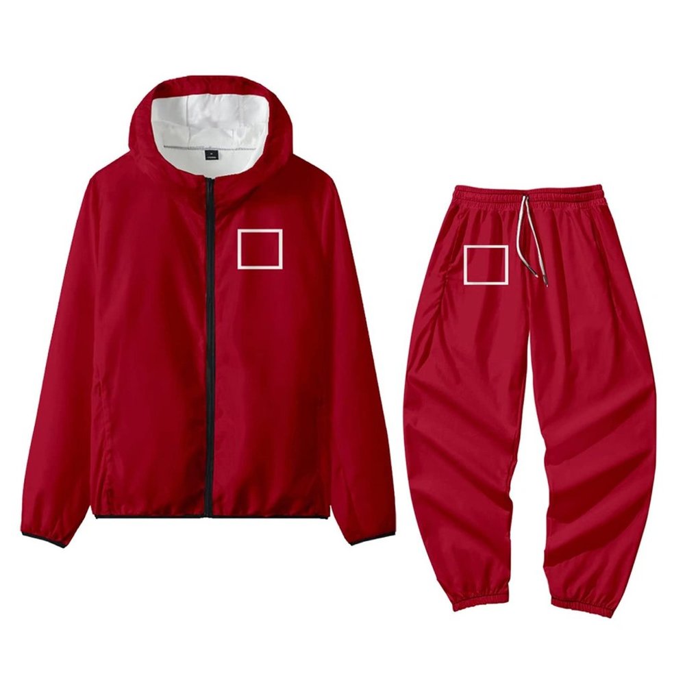 Cosplay Korean film squid game merchandise sweatshirt hoodie pullover round six